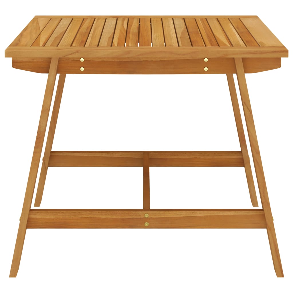 Table de jardin 206x100x74 cm en bois d'acacia massif