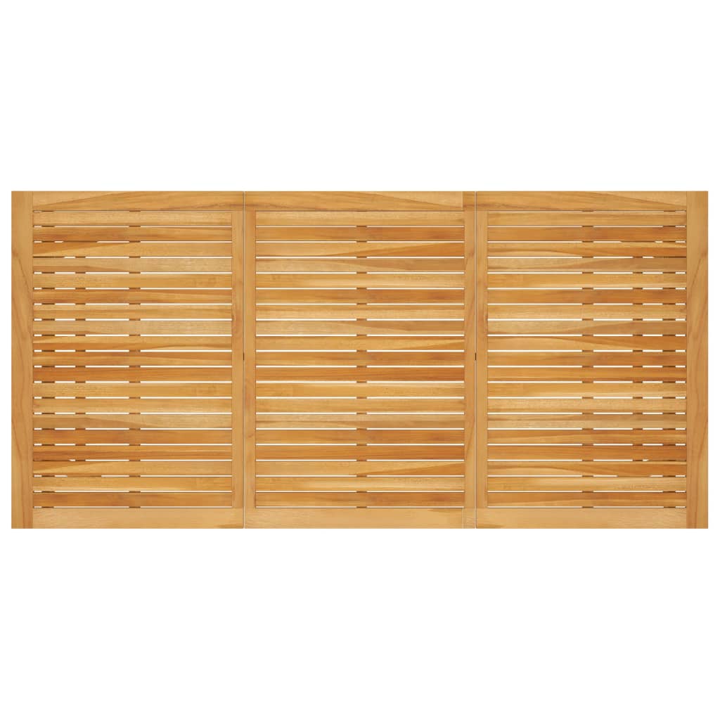 Tuintafel 206x100x74 cm massief acaciahout