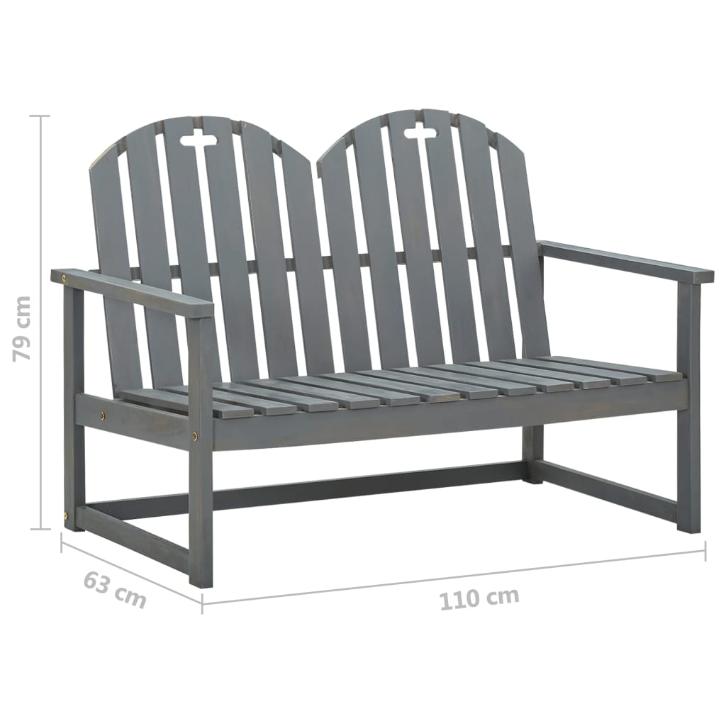 Tuinbank 110 cm massief acaciahout