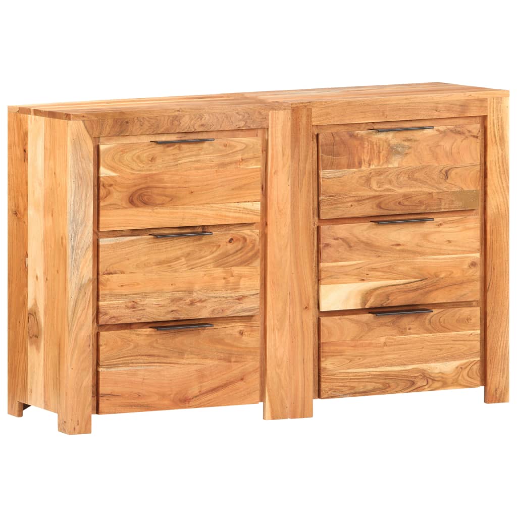 Dressoir 59x33x75 cm ruw mangohout