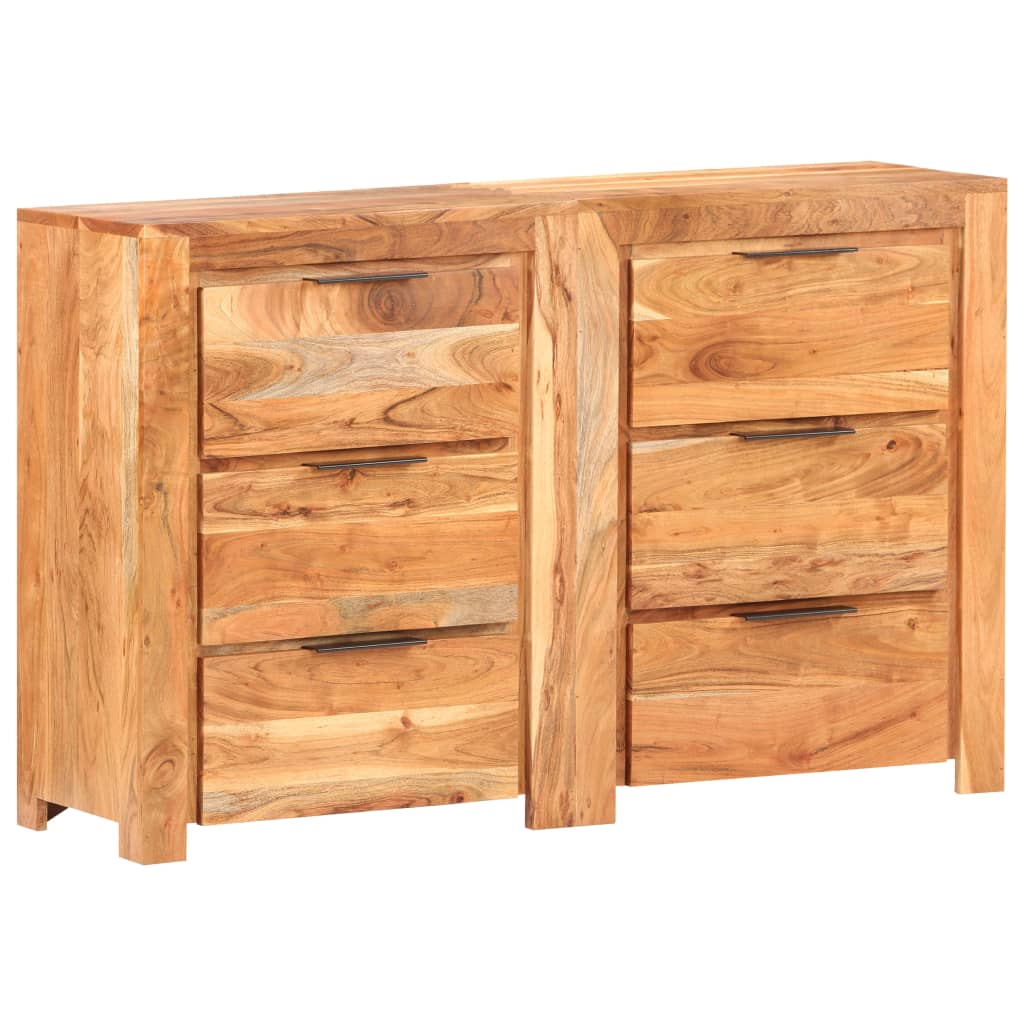 Dressoir 59x33x75 cm ruw mangohout