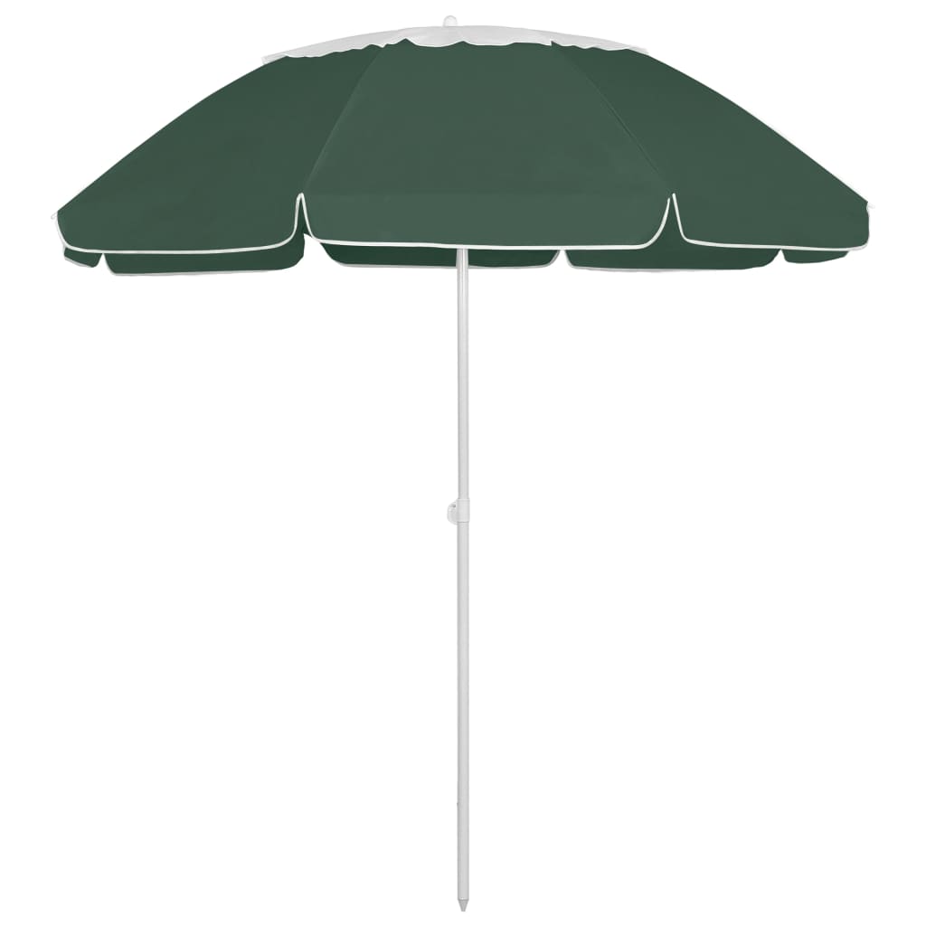 Strandparasol 240 cm antracietkleurig