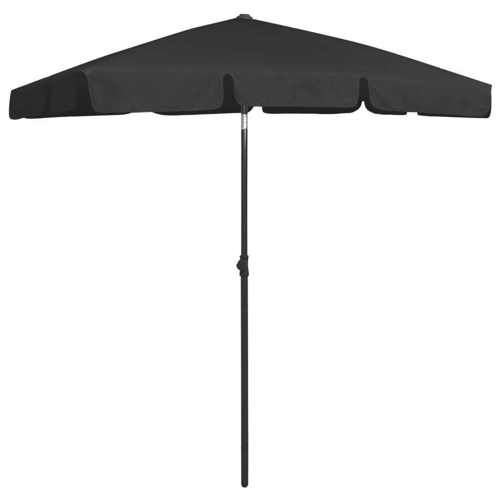 Strandparasol 200x125 cm