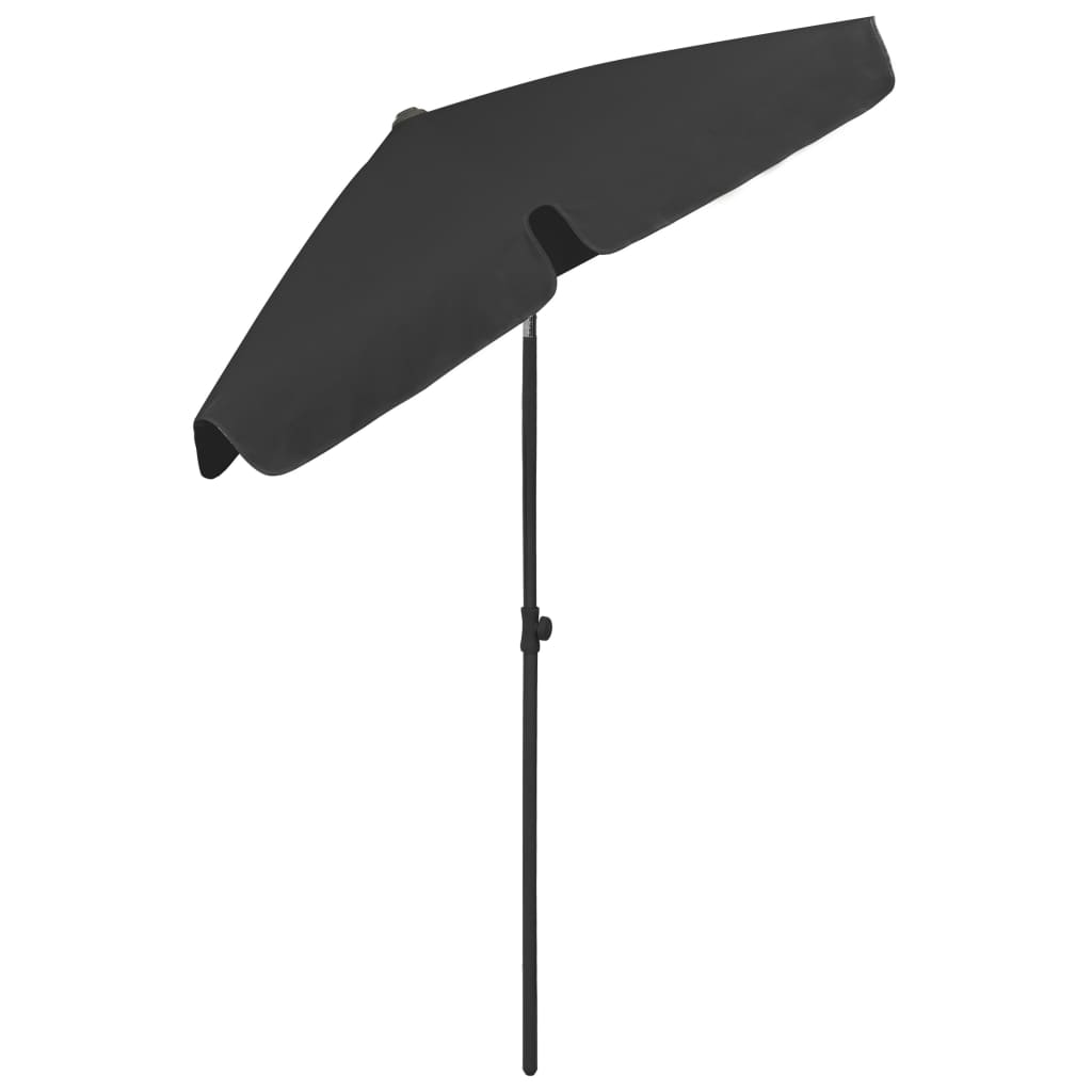 Strandparasol 200x125 cm