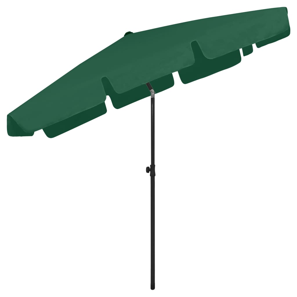 Strandparasol 200x125 cm