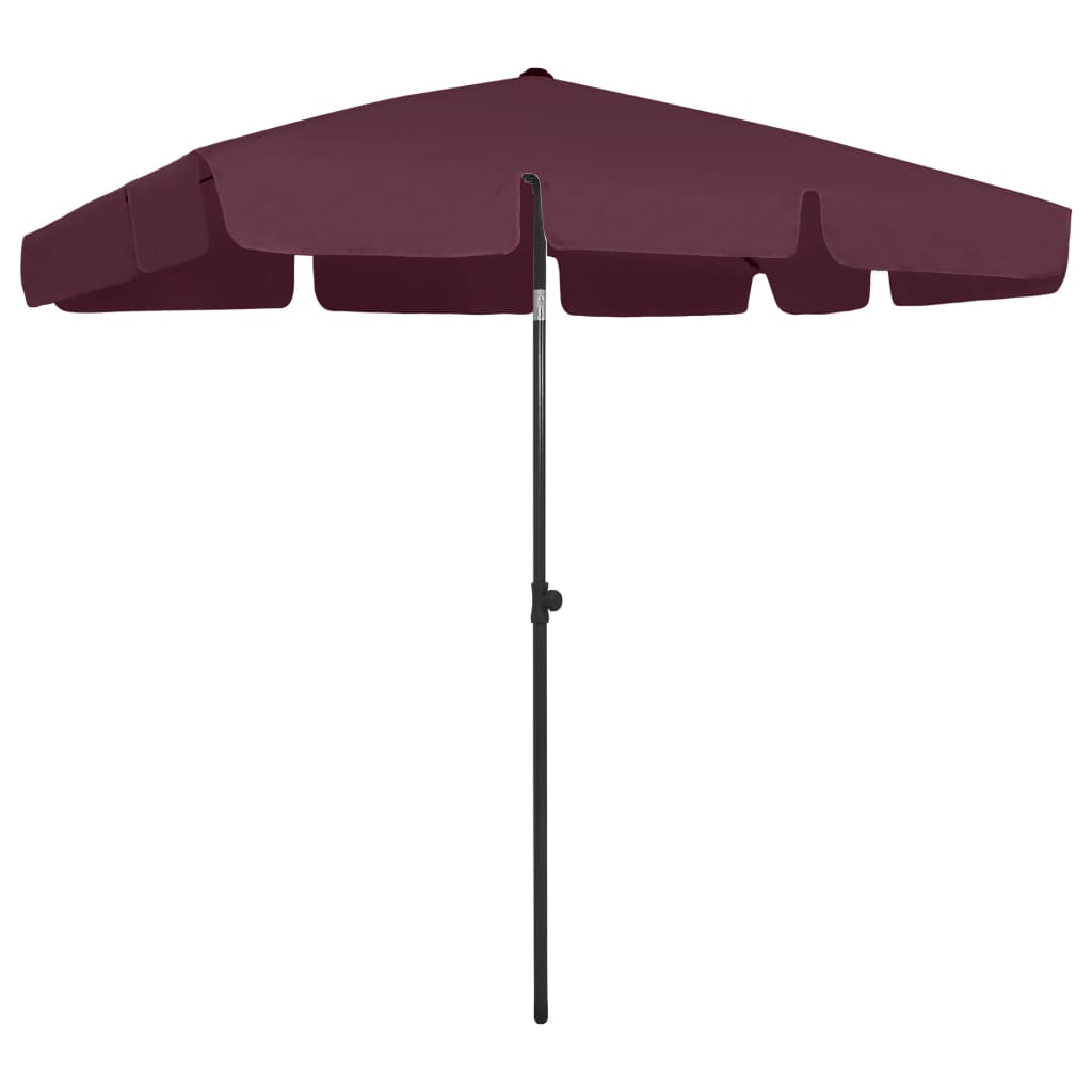 Strandparasol 200x125 cm