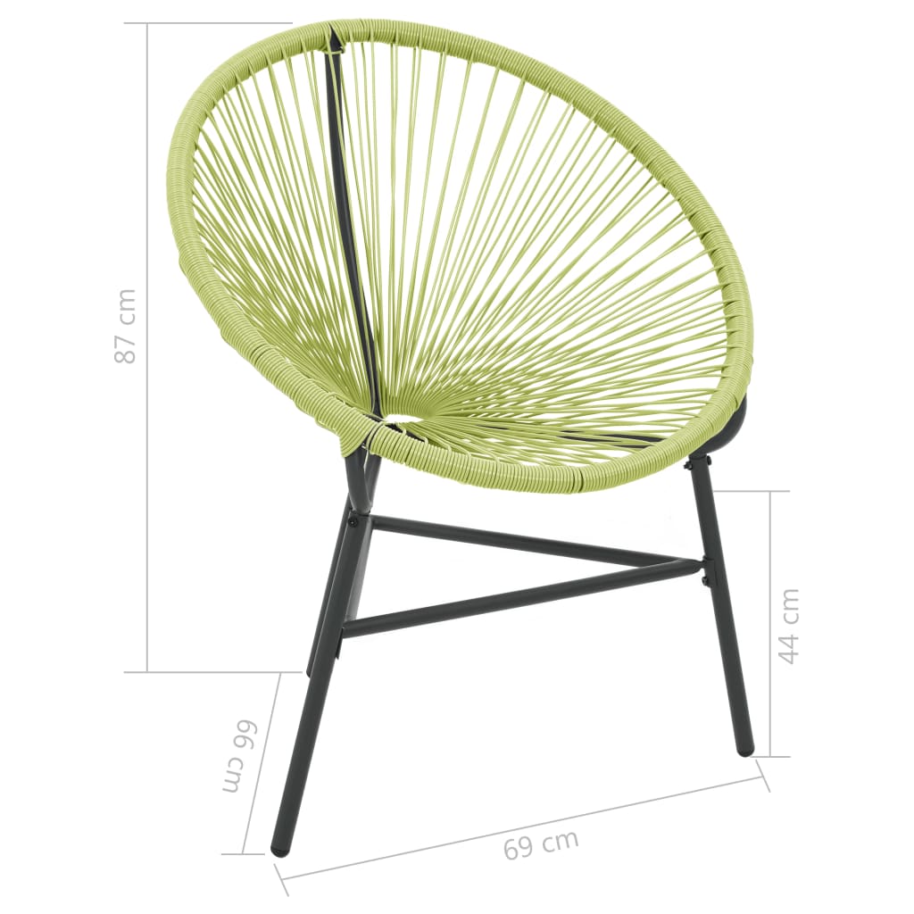 Tuinstoel Acapulco poly rattan