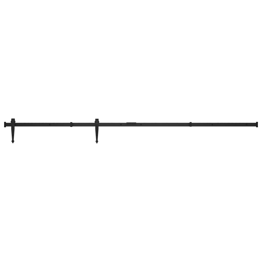 Ophangset voor minischuifdeur 200 cm koolstofstaal