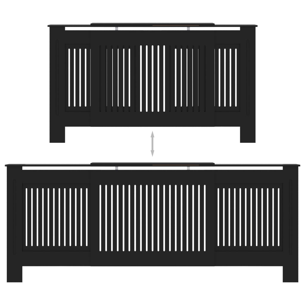 Radiatorombouw 172x19x81 cm MDF