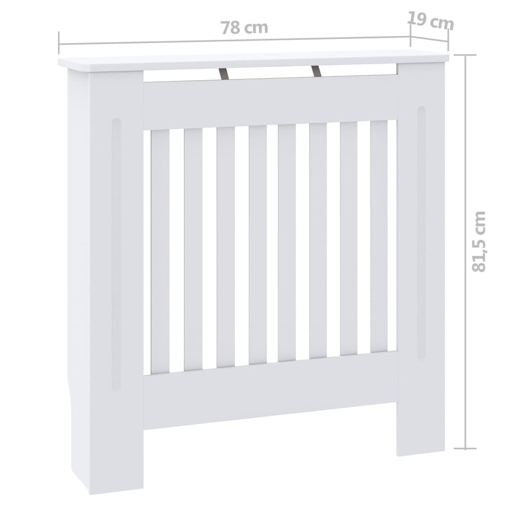 Radiatorombouw 172x19x81 cm MDF