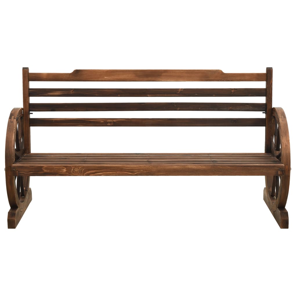 Banc de jardin 112 cm en bois de pin massif