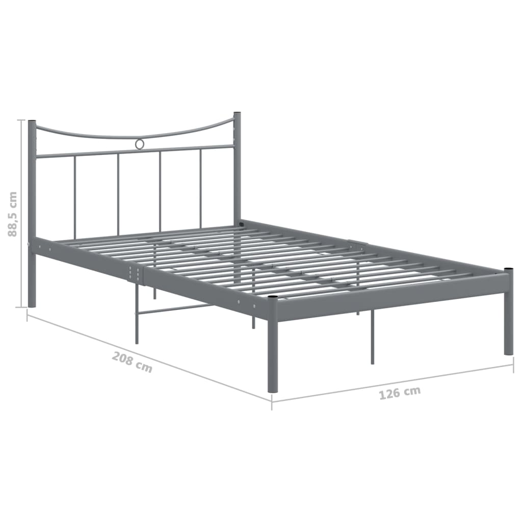 Bedframe metaal 120x200 cm