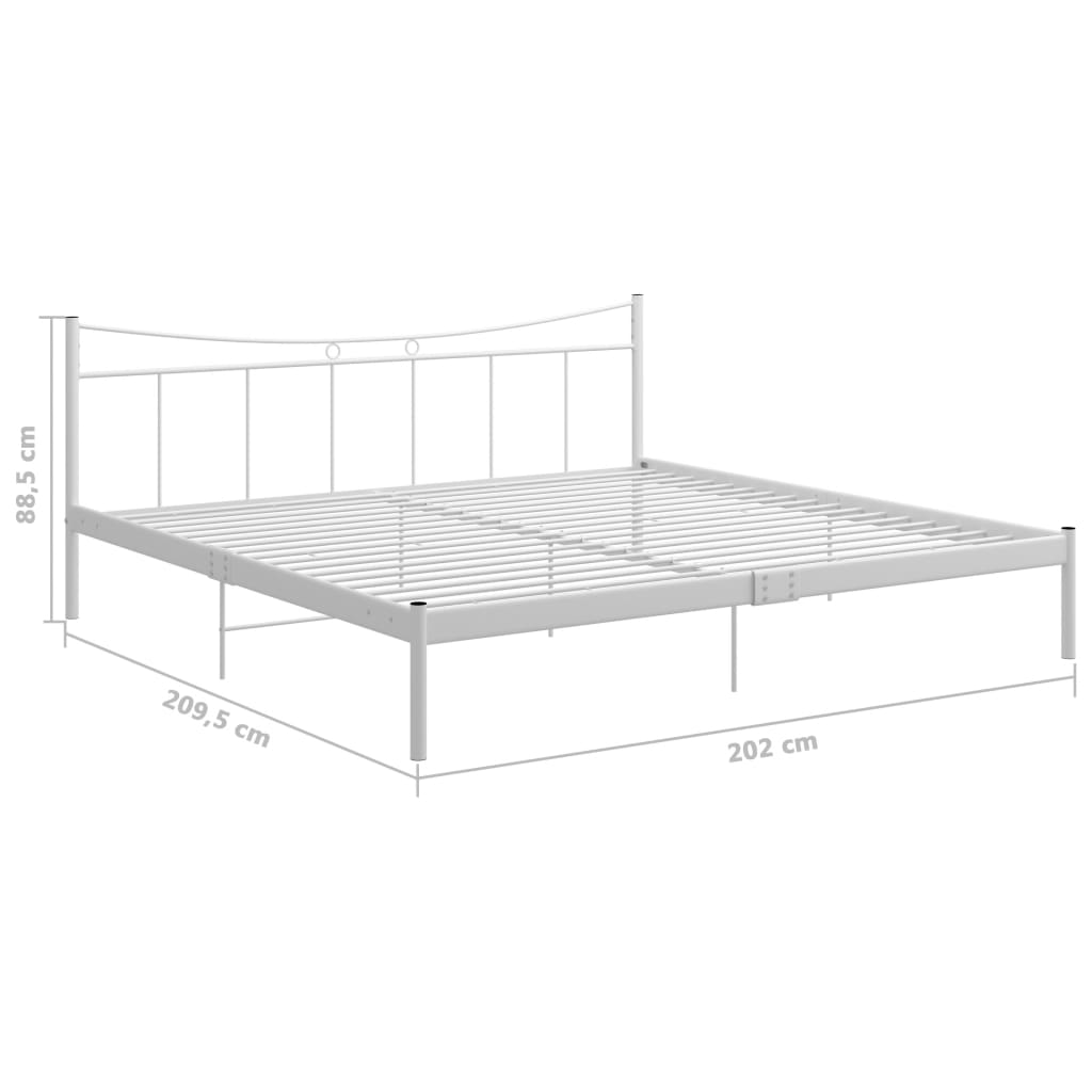 Bedframe metaal 120x200 cm