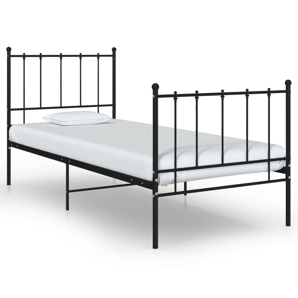 Bedframe metaal 100x200 cm