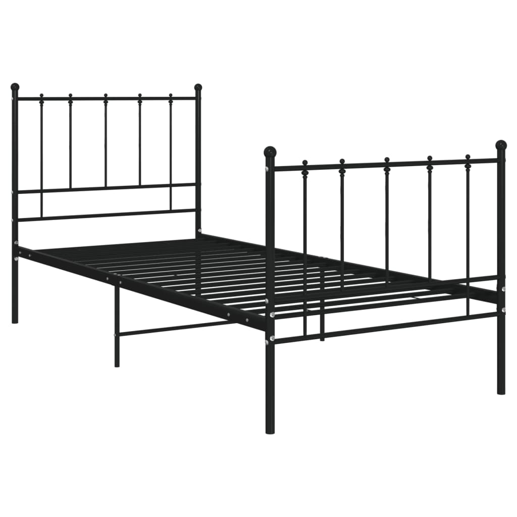 Bedframe metaal 100x200 cm