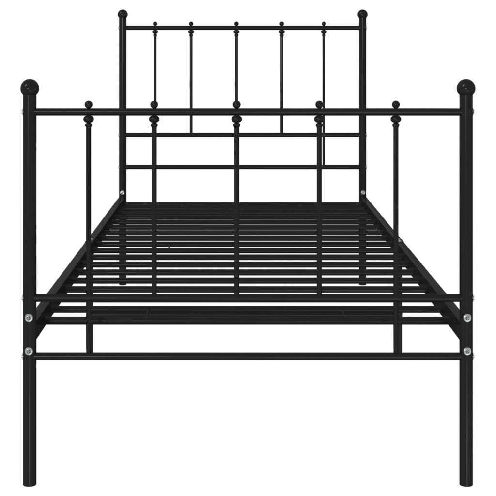 Bedframe metaal 100x200 cm