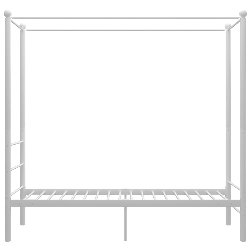 Hemelbedframe metaal 100x200 cm