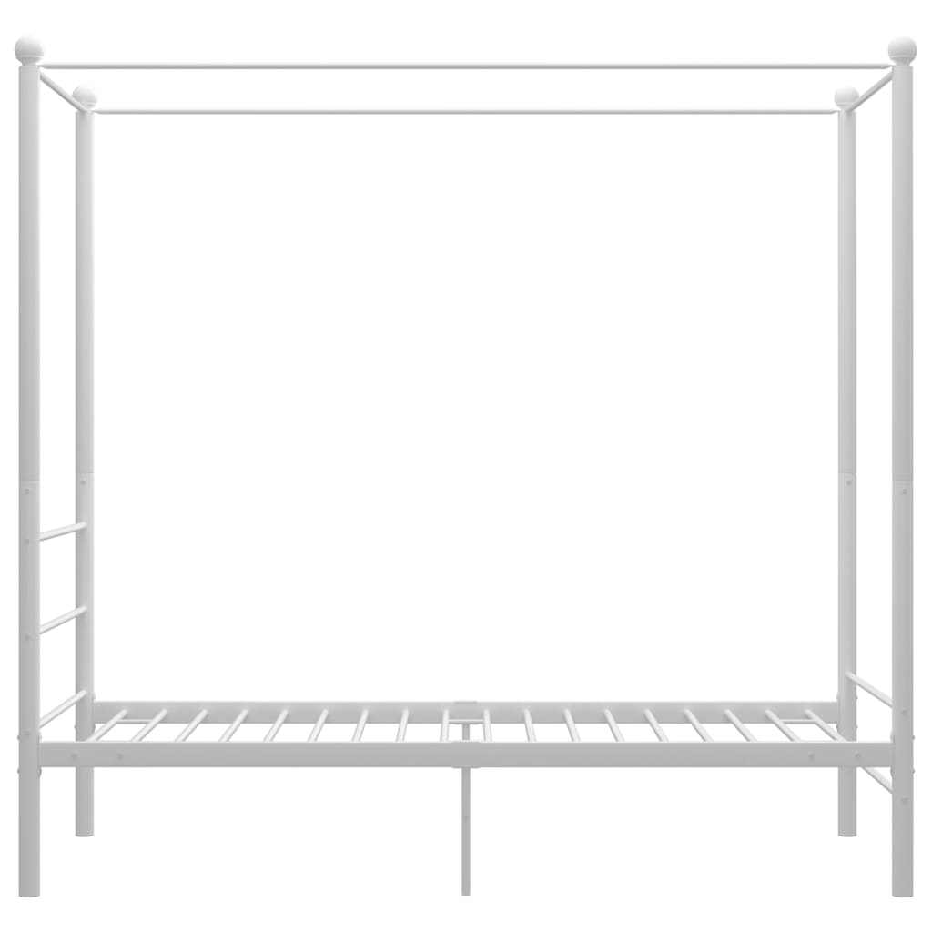 Hemelbedframe metaal 100x200 cm