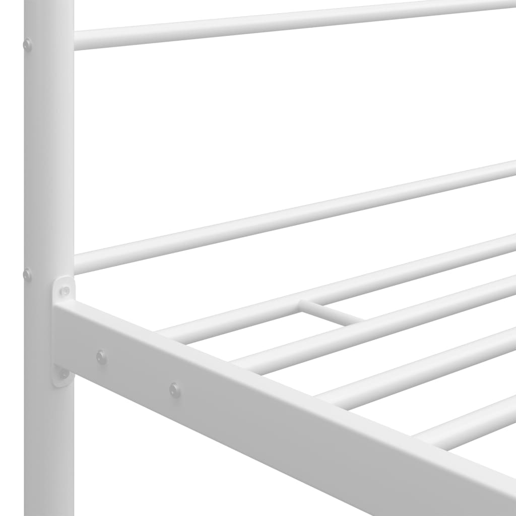 Hemelbedframe metaal 100x200 cm