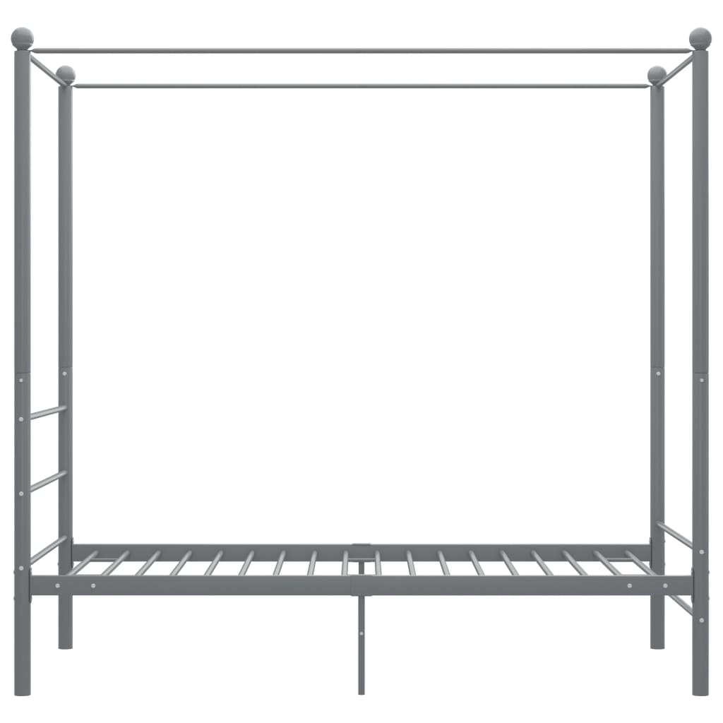 Hemelbedframe metaal 100x200 cm