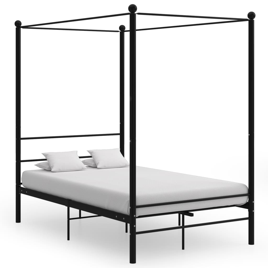 Hemelbedframe metaal 140x200 cm