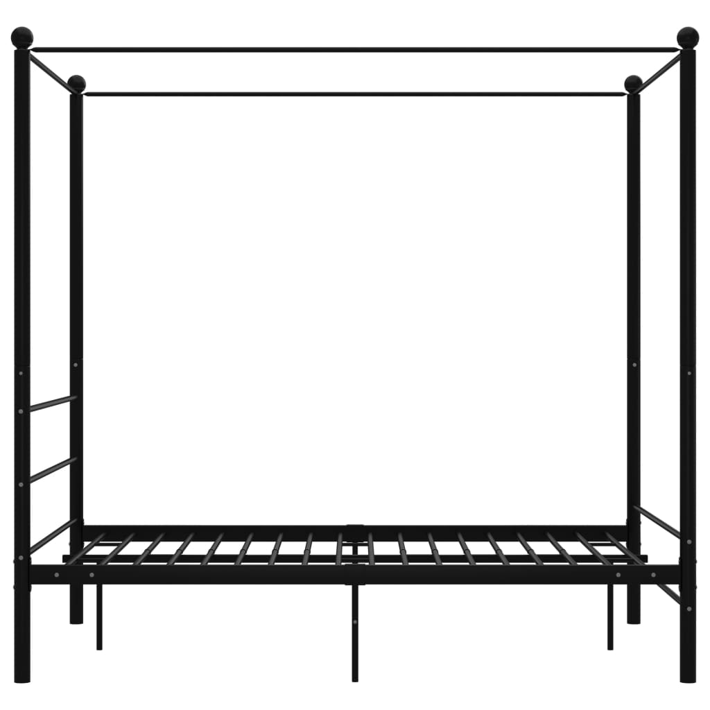 Hemelbedframe metaal 140x200 cm