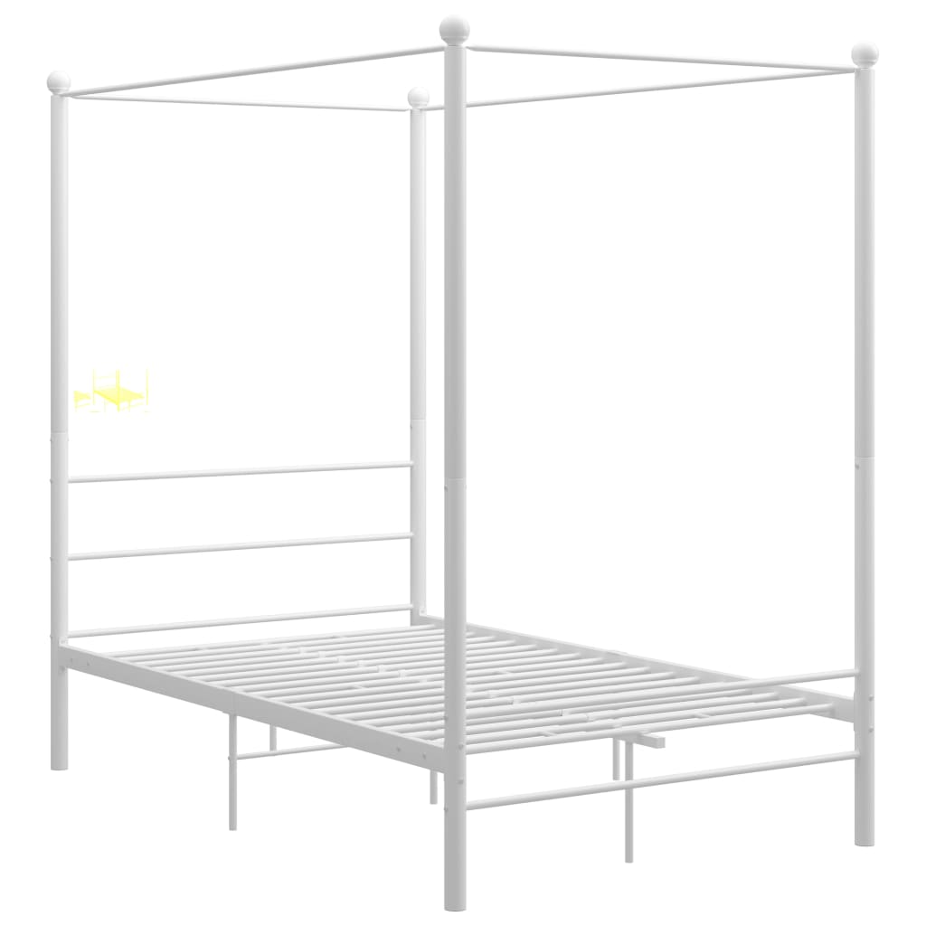 Hemelbedframe metaal 140x200 cm