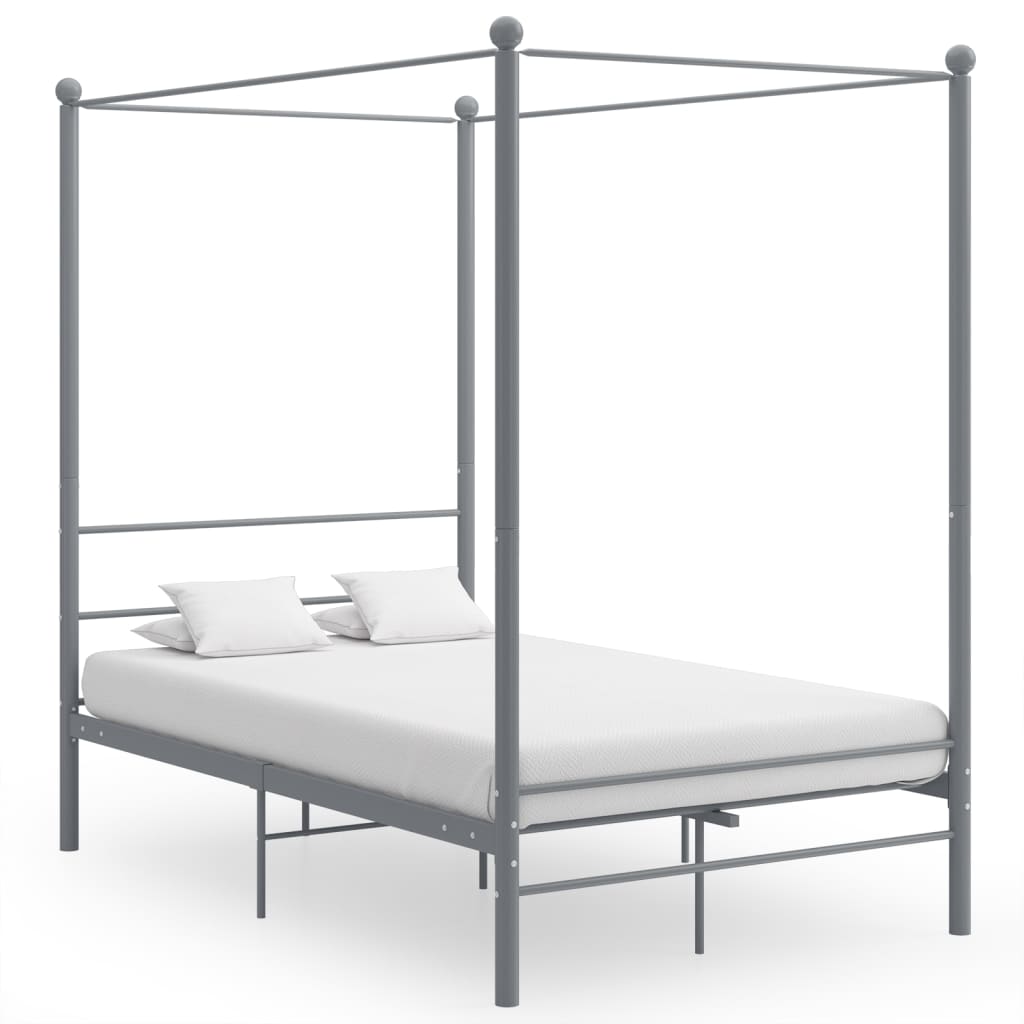 Hemelbedframe metaal 140x200 cm