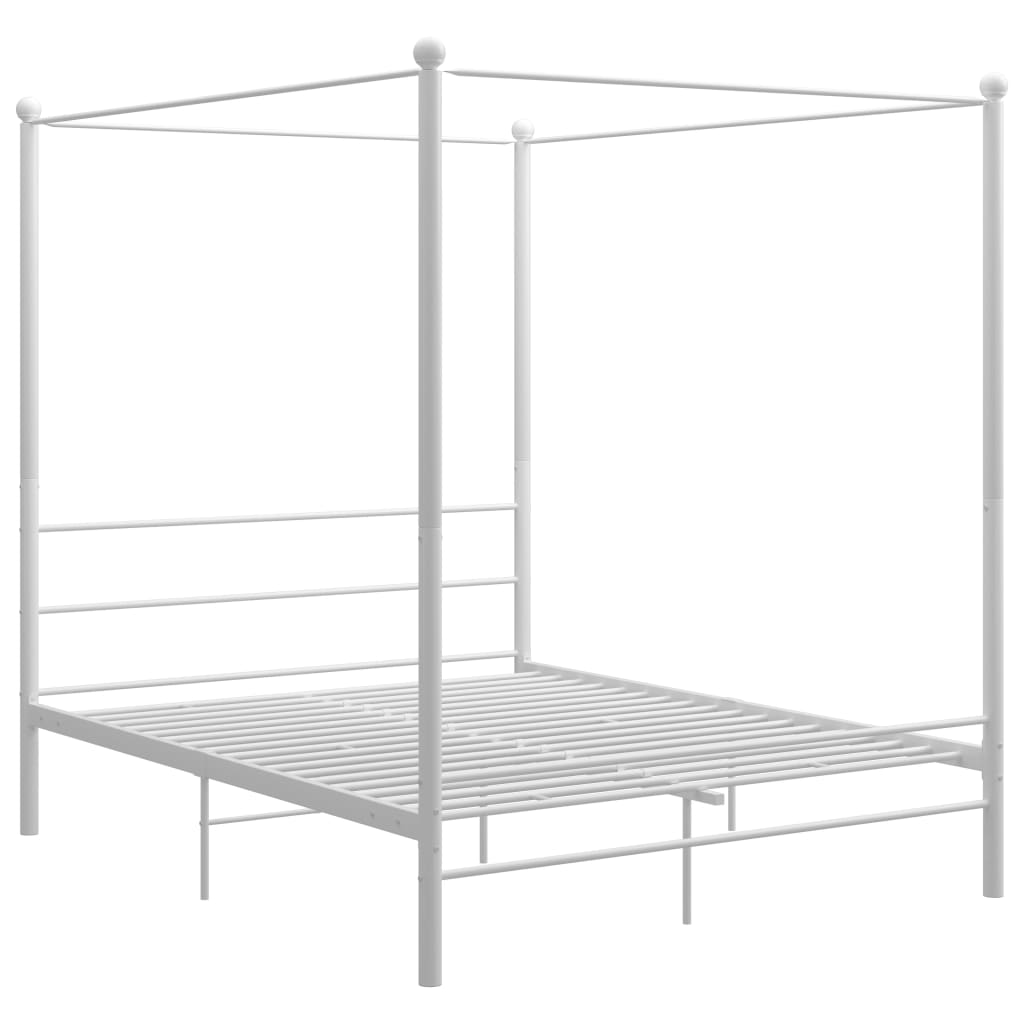 Hemelbedframe metaal 140x200 cm