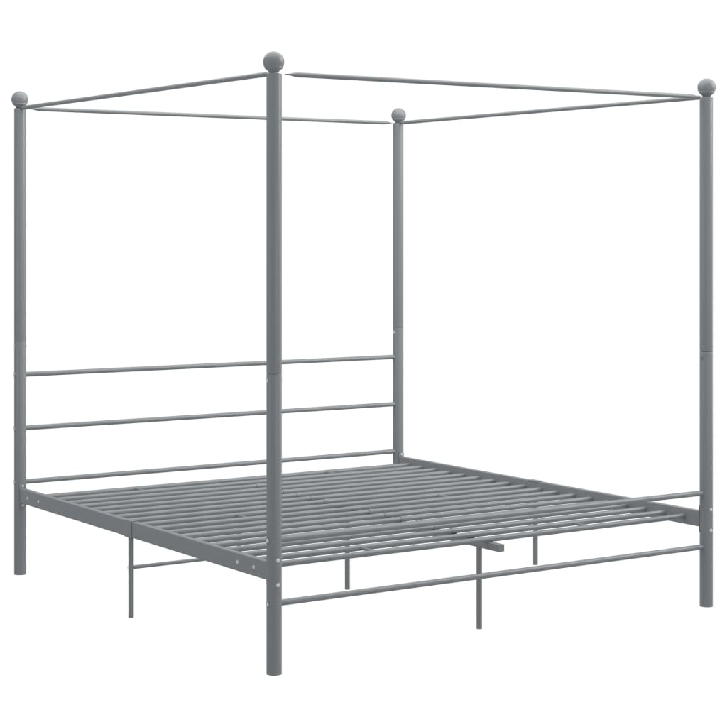 Hemelbedframe metaal 140x200 cm