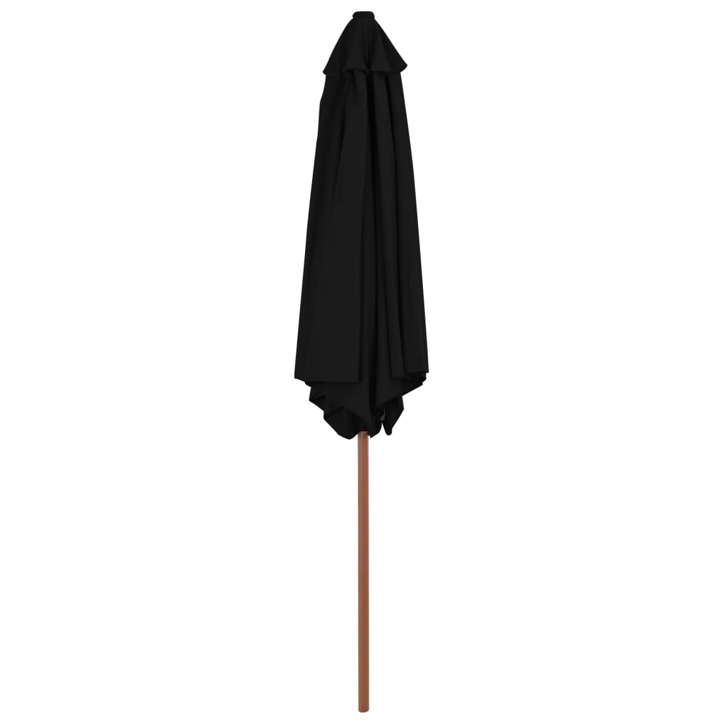 Parasol met houten paal 270 cm