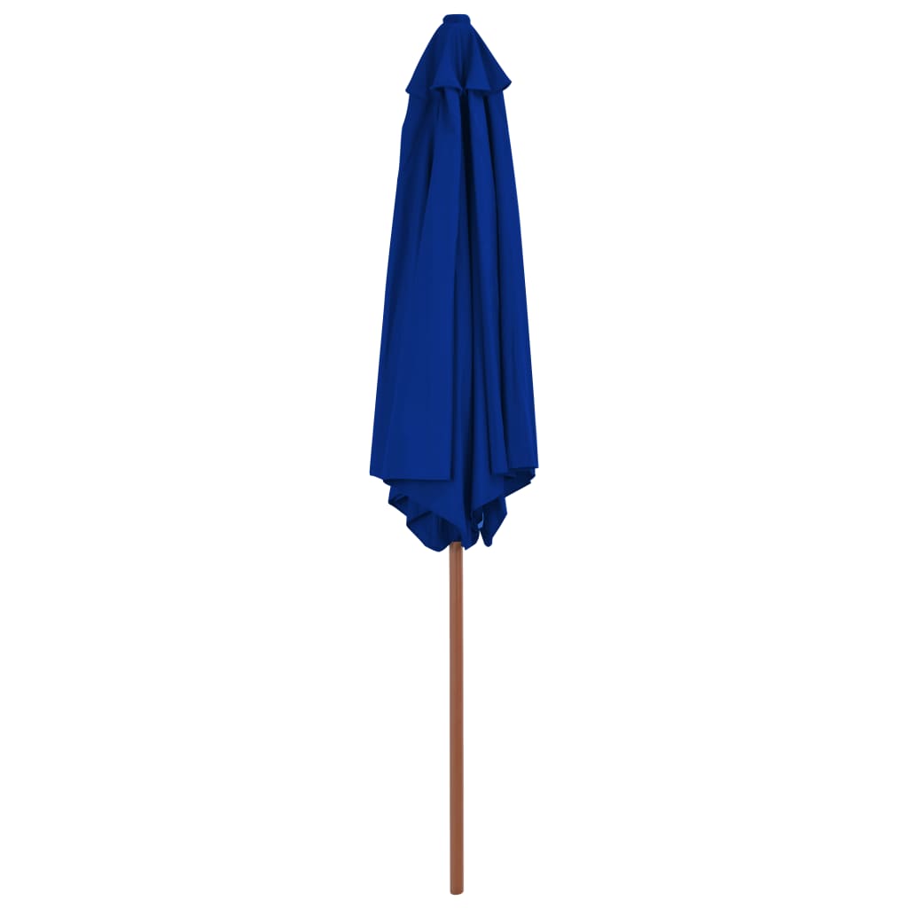 Parasol met houten paal 270 cm