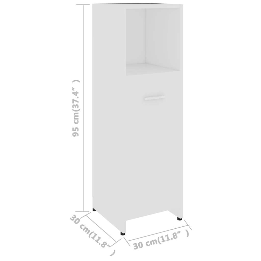 Ensemble de meubles de salle de bain 3 pièces en bois