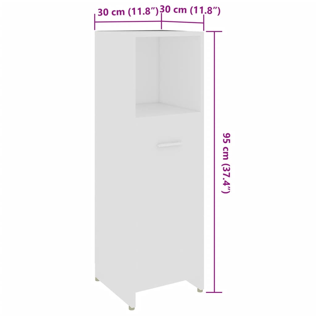 Ensemble de meubles de salle de bain 3 pièces en bois