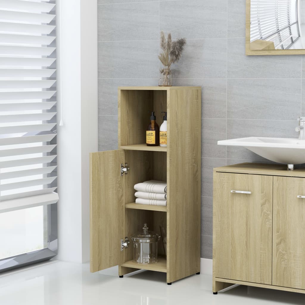 Ensemble de meubles de salle de bain 3 pièces en bois