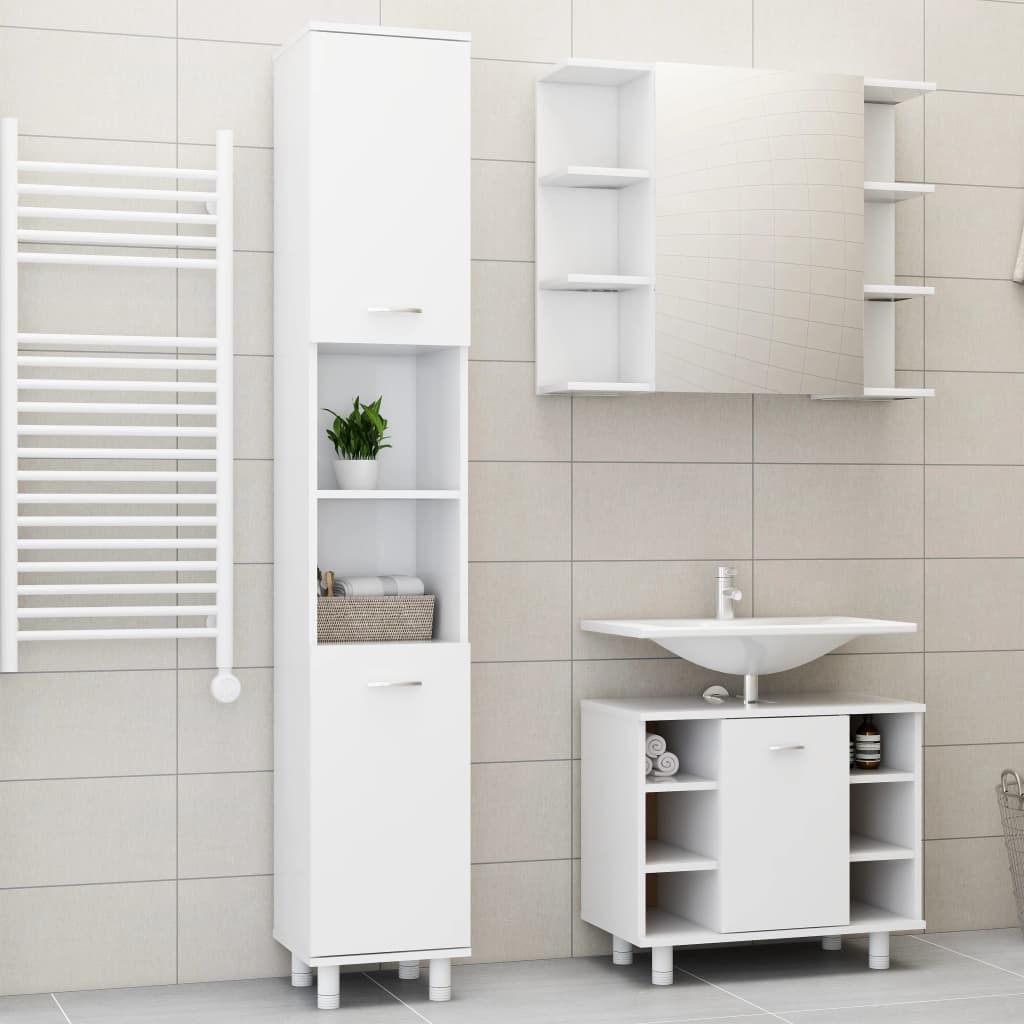 Ensemble de meubles de salle de bain 3 pièces en bois