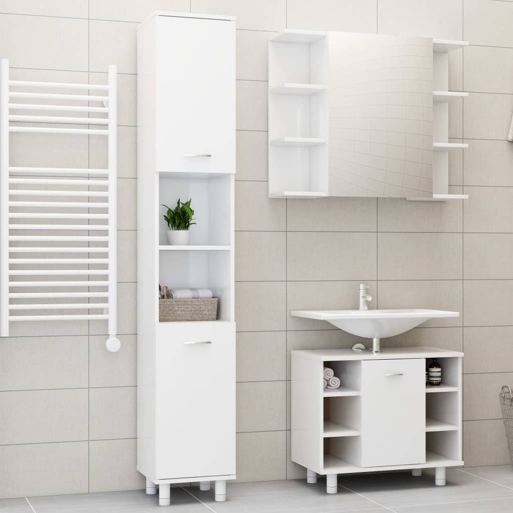 Ensemble de meubles de salle de bain 3 pièces en bois