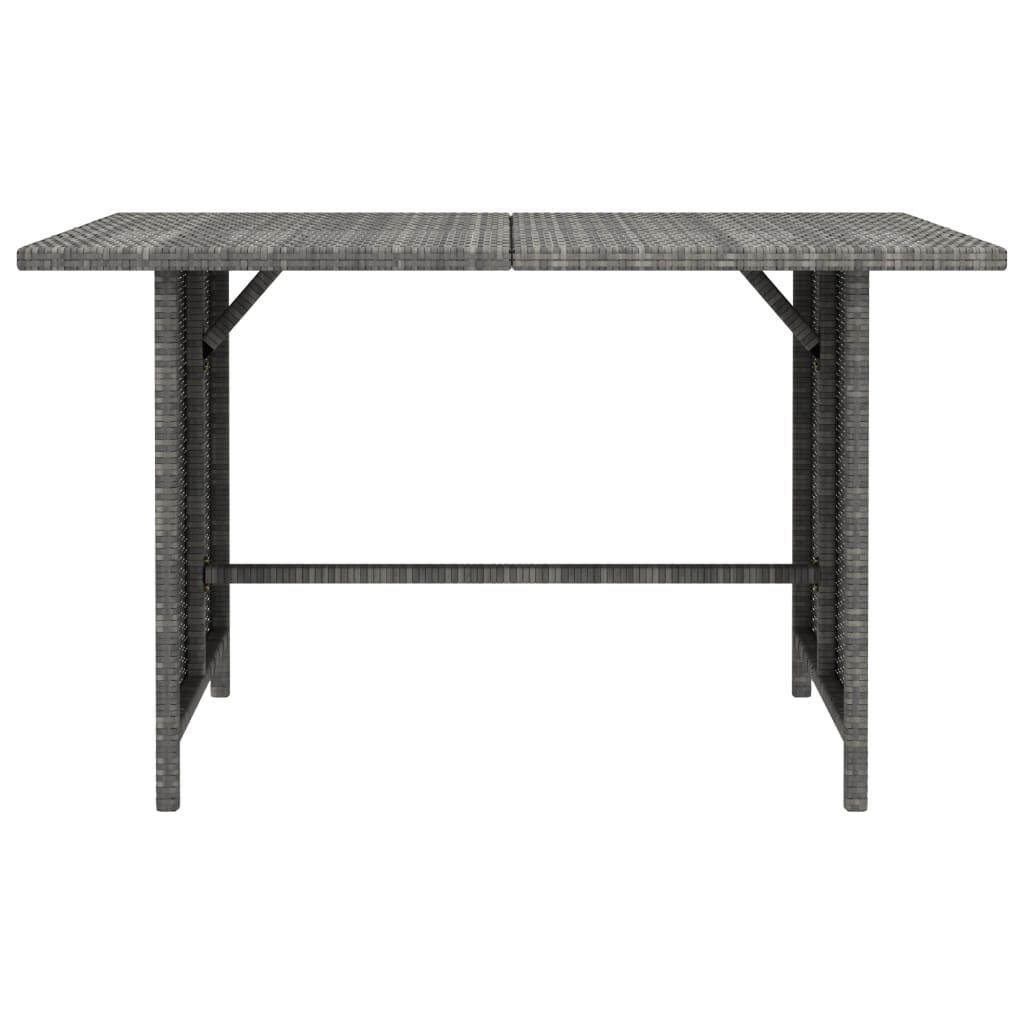 Tuintafel 110x70x65 cm poly rattan