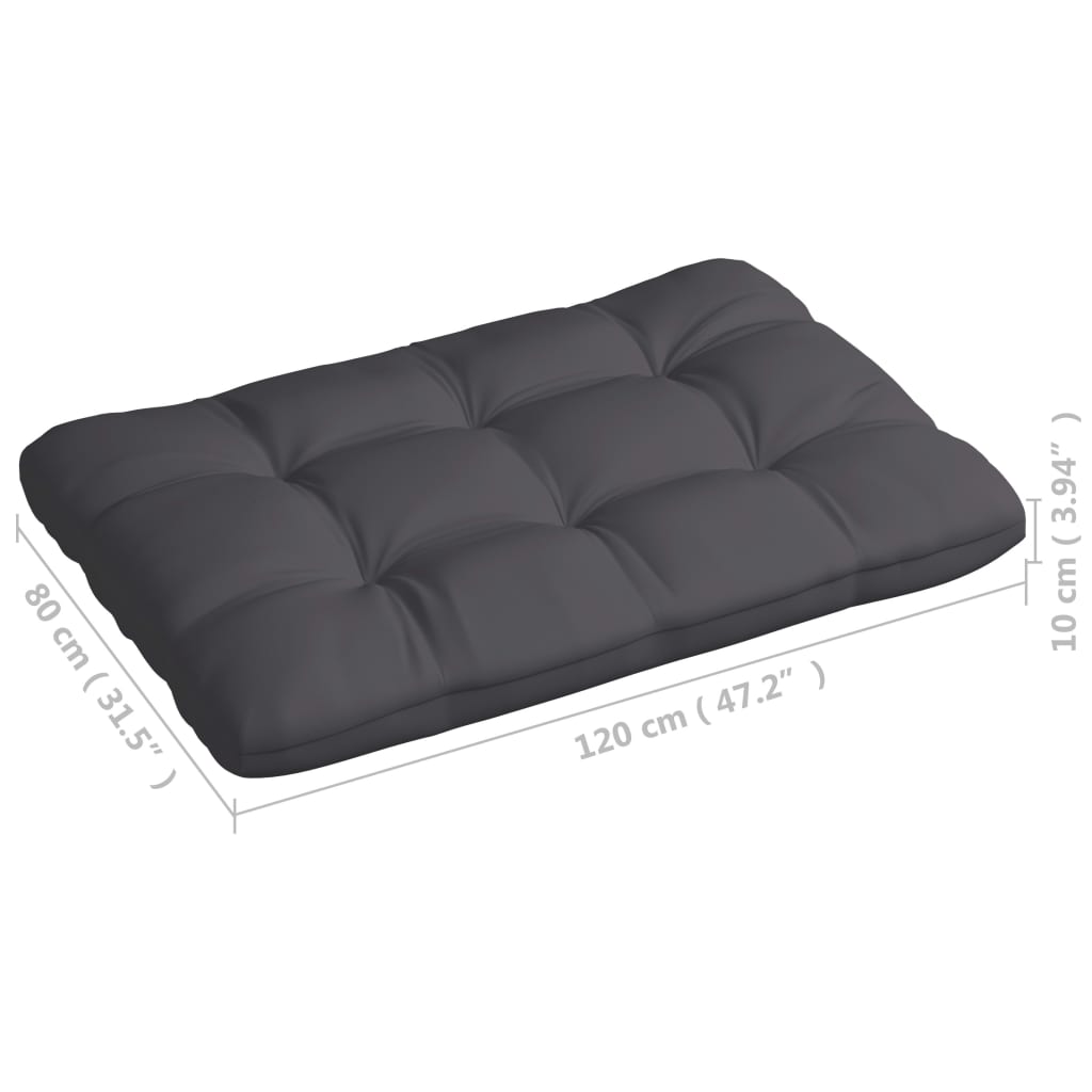 Coussins de canapé palette 7 pcs