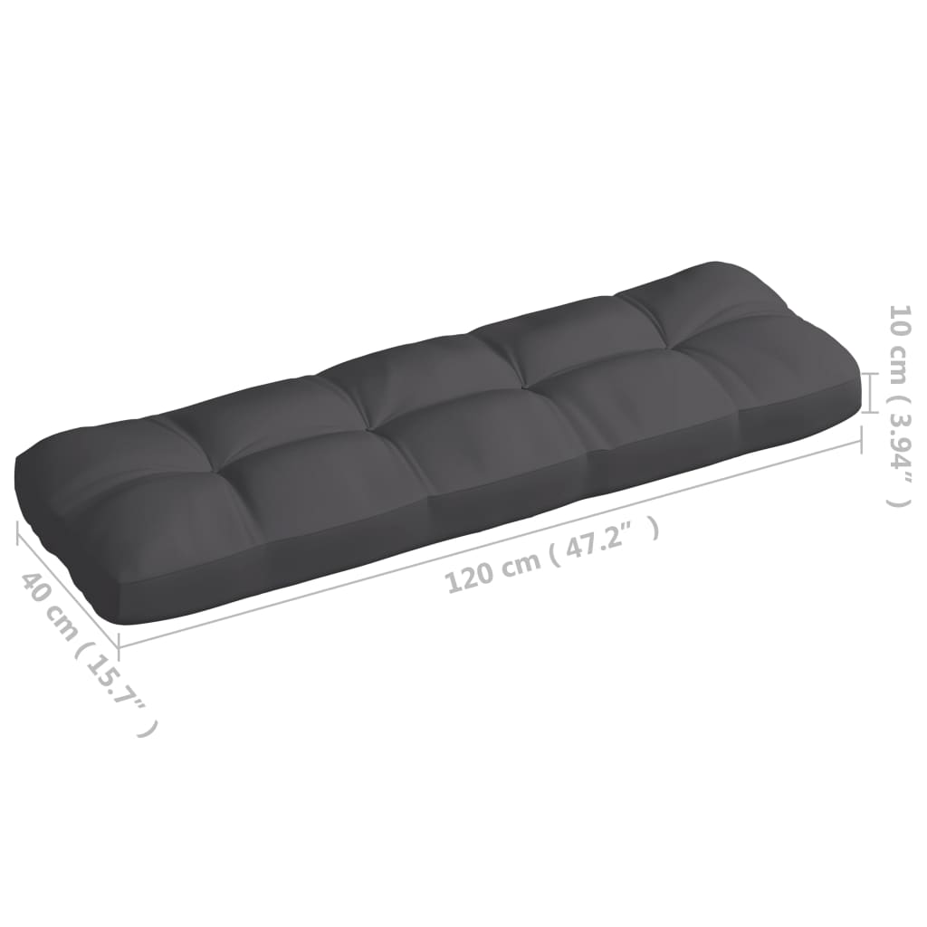 Coussins de canapé palette 7 pcs