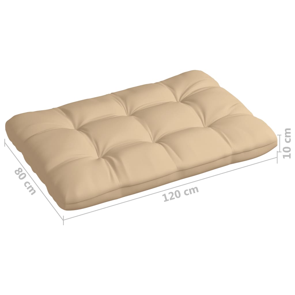 Coussins de canapé palette 7 pcs