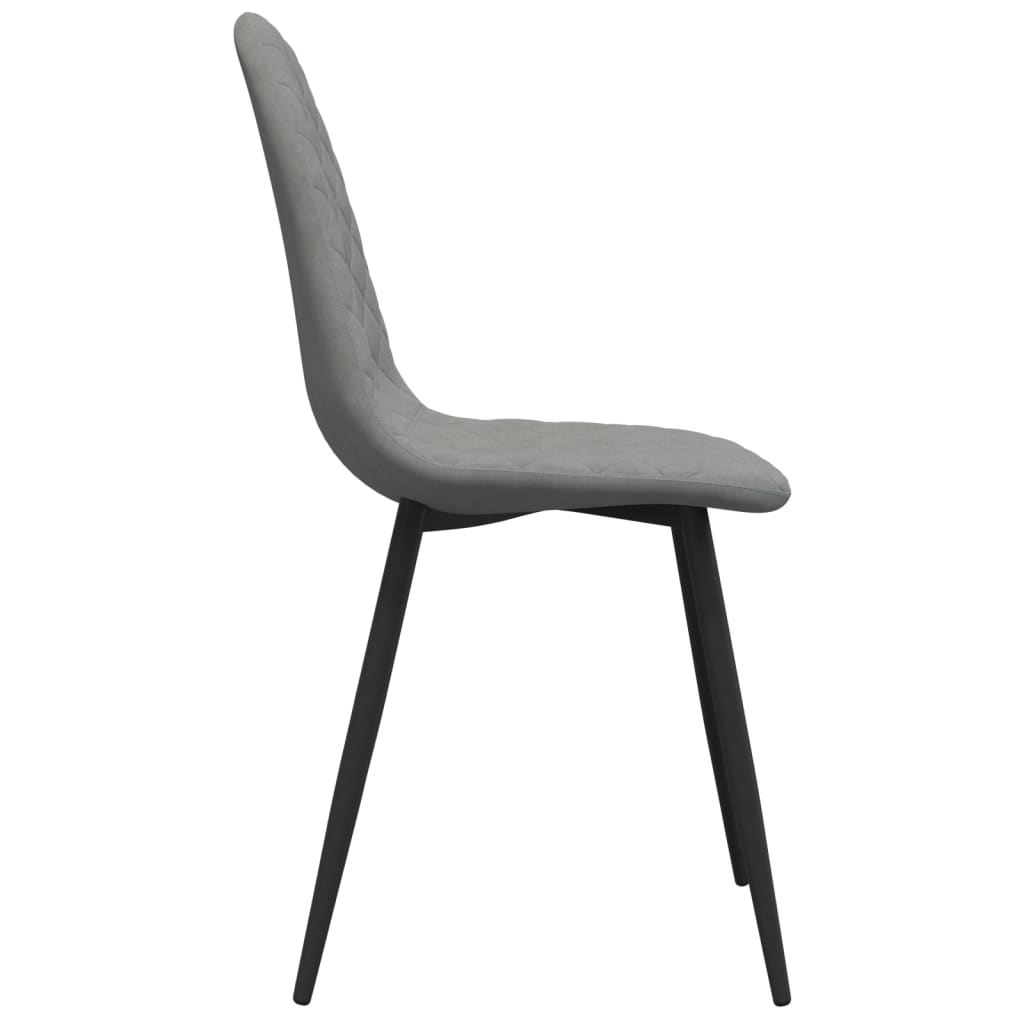 Eetkamerstoelen 2 st fluweel