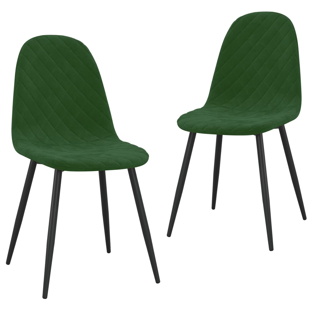 Chaises de salle à manger pivotantes 4 pcs velours marron