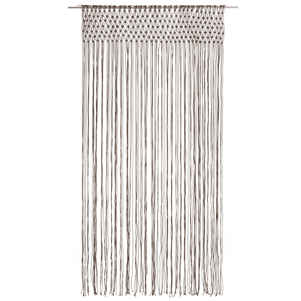 Rideau macramé 140x240 cm coton