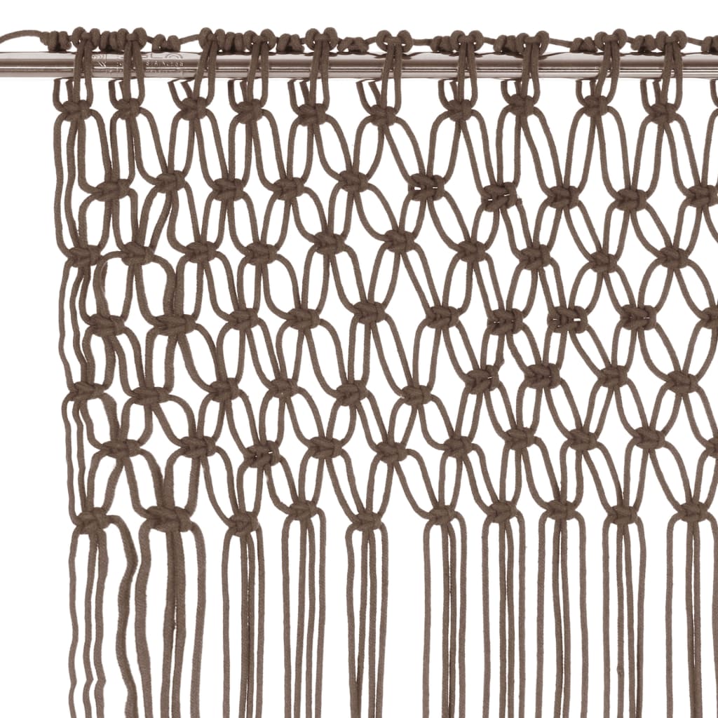 Rideau macramé 140x240 cm coton