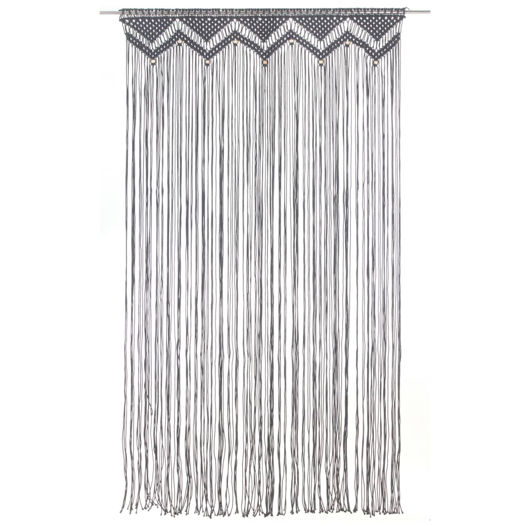 Rideau macramé 140x240 cm coton