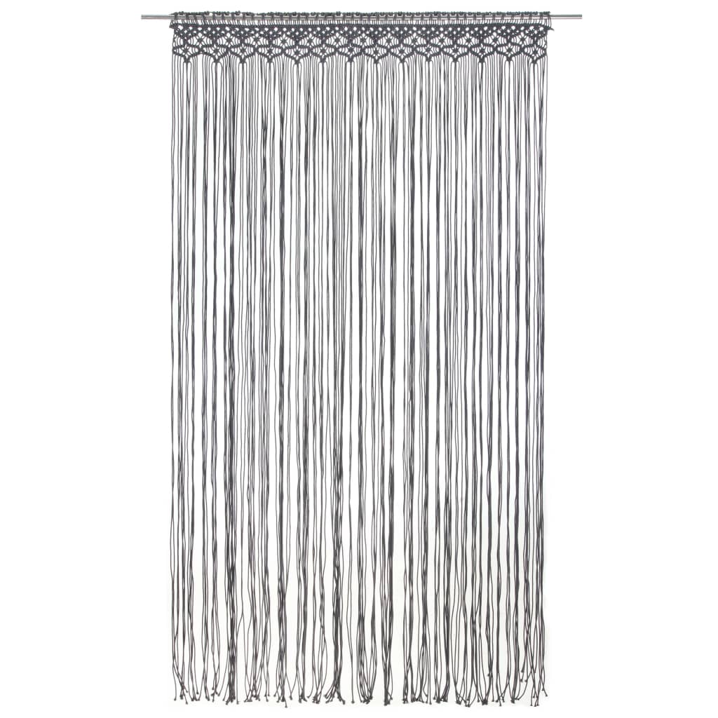 Rideau macramé 140x240 cm coton