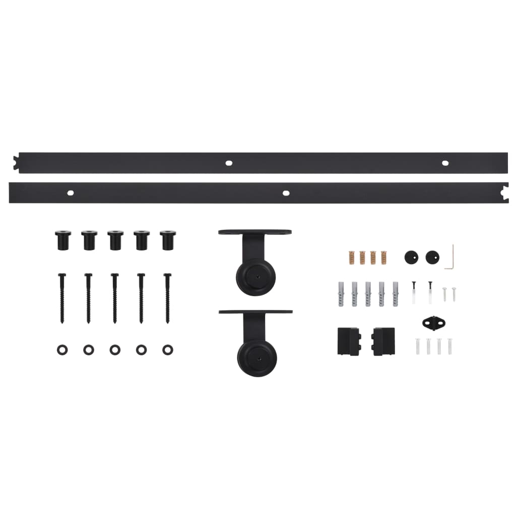 Schuifdeur met beslag 90x210 cm massief grenenhout