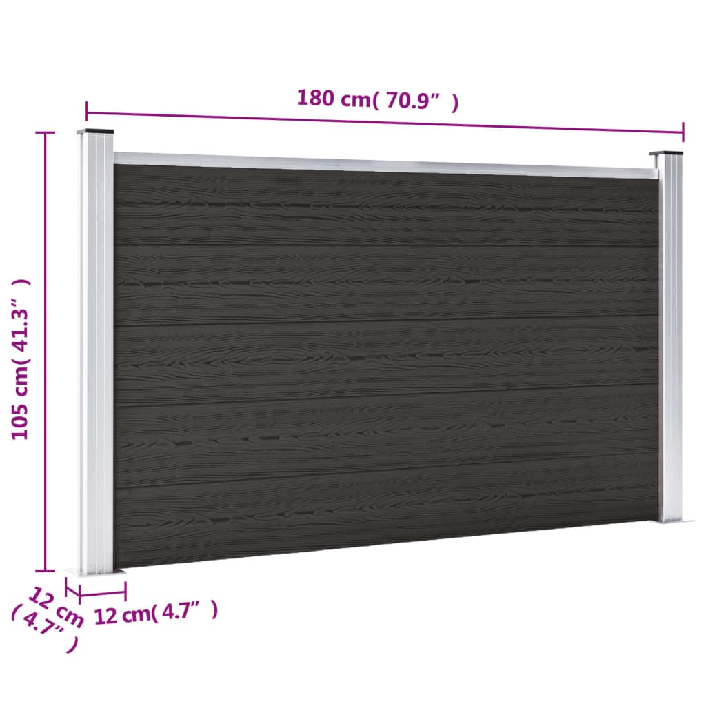 Schutting 699x106 cm HKC