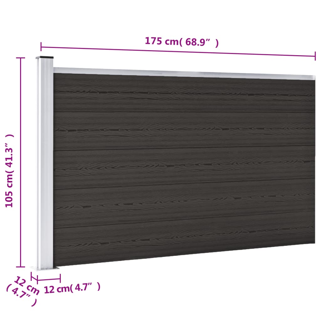 Schutting 699x106 cm HKC